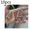Chandelier Crystal Prisms Pendants 10pcs 63mm 76mm Crystal French Maple Leaf Chandelier Pendant Prism Lamp Parts Chandelier Crystal Prisms Pendants (Color : 76mm) view 2