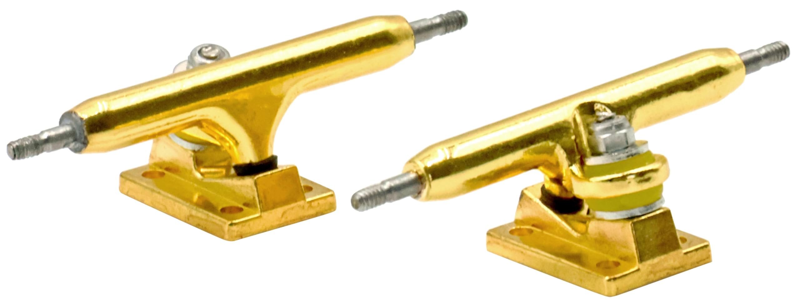 RACOFSB A1 Pro Fingerboard Trucks 36mm 34mm 32mm with New Base and Pivot Cup (34mm Gold)