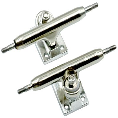 RACOFSB A1 Pro Fingerboard Trucks 36mm 34mm 32mm with New Base and Pivot Cup (32mm Chrome)