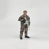 1/12 Scale Male Clothes,Male Combat Uniform Camo Shirt Pants Trousers Outfit Clothing for 6inch Soldier Action Figure Body (C) view 2