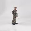 1/12 Scale Male Clothes,Male Combat Uniform Camo Shirt Pants Trousers Outfit Clothing for 6inch Soldier Action Figure Body (C) view 4
