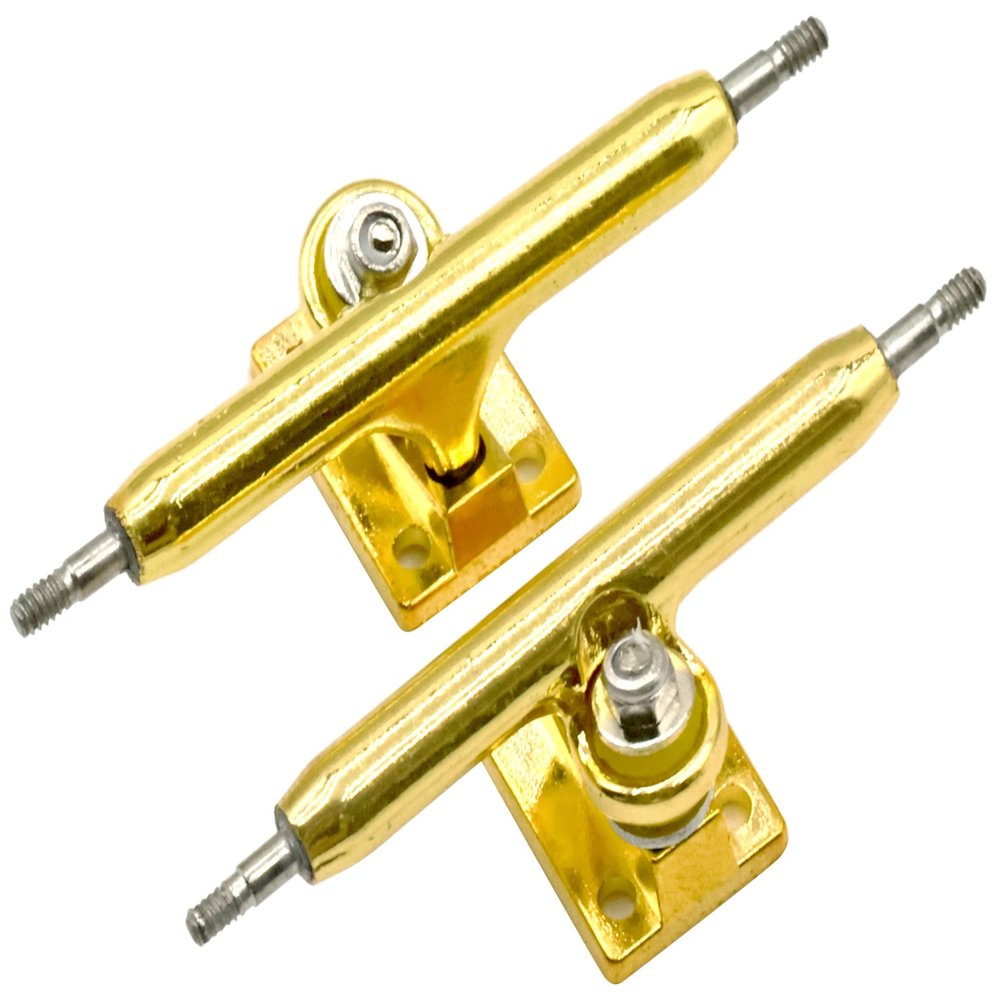 RACOFSB A1 Pro Fingerboard Trucks 36mm 34mm 32mm with New Base and Pivot Cup (36mm Gold)
