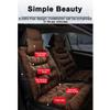 AISAIMOUT Car Seat Cover, Car Winter Seat Cover, Fluffy Car Seat Covers - Universal (Color : Dark Brown, Size : One) view 4