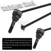 hopsupRC #45 Steel Drive Shaft CVD Upgrades Part for 1/16 E-Revo/E-Revo VXL,Stainless Front Rear Driveshaft Axles Hops up,Replace #7151X,4PCS,(More Powerful) Black view 3