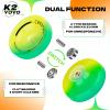 MAGICYOYO K2 Responsive Yoyo for Kids, Professional Yoyo for Beginner, Dual Purpose Yo-yo Replacement Unresponsive Bearing for Adults/Advanced+12 Yo yo Strings+Bearing Remover (Yellow Green Gradient) view 4