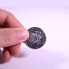 Brilliant Magic Magic Bites Coin Bite Out Dollar Folding Bite Coin Half Dollar with Replacement Rubber Band - Close up Coin Magic Tricks Magic Ring Props Set and Close Up Magician Kit view 4