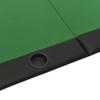 YAFF 10-Player Folding Poker Table Green 81.1"x41.7"x29.5" view 4