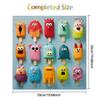 500 Pieces Jigsaw Puzzles for Adults and Teens and Kids Family Happy Gift Colorful Popsicles (Monster Popsicles) view 4