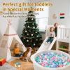 STARBOLO Ball Pit Balls for Kids -Pack of 120 Macaron Balls Crush Proof Plastic Toy Balls for Toddler Ball Pit, Ball Pit Play Tent, Party, Baby Pool Water Toys view 3