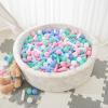 STARBOLO Ball Pit Balls for Kids -Pack of 120 Macaron Balls Crush Proof Plastic Toy Balls for Toddler Ball Pit, Ball Pit Play Tent, Party, Baby Pool Water Toys view 4