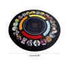 Acinkeety Tarot Divination Tapestry Tall Cloth Divination Card Cushion Pad Rubber Tarot Tablecloth Astrology Tarot Divination Tapestry view 2