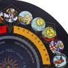 Acinkeety Tarot Divination Tapestry Tall Cloth Divination Card Cushion Pad Rubber Tarot Tablecloth Astrology Tarot Divination Tapestry view 4