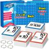 Torlam Math Flash Cards + Math Board, Multiplication Flash Card Times Table Chart, Math Manipulatives Division, Addition, Subtraction Games Toys for Kids, 1st, 2nd, 3rd, 4th, 5th, 6th Grade view 1