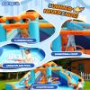 AirMyfun Water Slide Bounce House for Kid and Adult Outdoor with Large Splash PoolInflatable Bouncy Castle with Long Dual Slide and Basketball Hoop for Kids Outdoor view 4