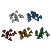 Acinkeety 10 Pcs 4-Sided Acrylic Dice Set RPG Polyhedral Dice Single Color Pattern RPG Table Game Dice Easy to Read Number Table Game Dice Set view 2