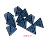 Acinkeety 10 Pcs 4-Sided Acrylic Dice Set RPG Polyhedral Dice Single Color Pattern RPG Table Game Dice Easy to Read Number Table Game Dice Set view 3