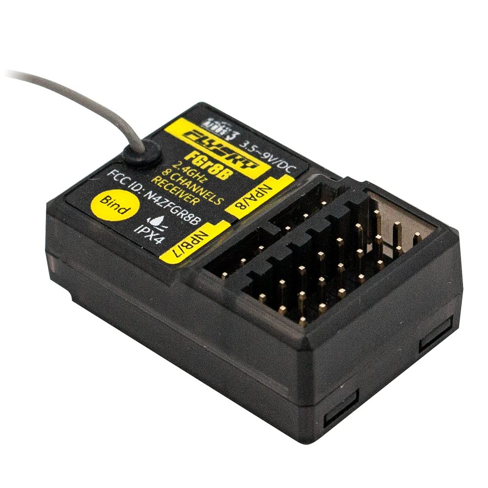 GoolRC 2.4GHz 8CH Receiver PWM/PPM/i-Bus Output for AFHDS3 Transmitters RF Modules PL18/ NB4 /NB4 Lite/ FRM302 NB4 PRO RC Car Boat
