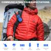 Wishouse Walkie Talkies for Adults Kids Long Range Rechargeable 6 Pack Family Camping Gift view 2