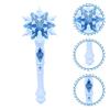 VICASKY Glowing Snowflake Wand Toy-Glowing Fairy Wand with Sound Effects for Cosplay and Costume Parties view 3
