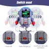 Drkicsy Dancing Space Duck Toy, Space Duck Dancing Musical Interactive Toy, Electric Dancing Duck Toy Baby Musical Toys, Cute Singing Walking Duck Toys with Music LED Lights for Kids Birthday Gifts view 4