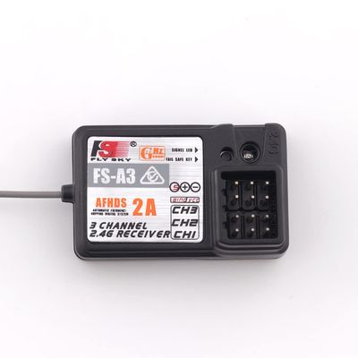 Flysky FS-A3 AFHDS2A 2.4G 3CH Receiver for Flysky GT2E GT2G Transmitter RC Car Boat (2pcs FS-A3)