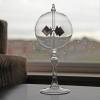 VERIMP 20.5cm Glass Windmill Solar Powered Crookes Radiometer Light Mill/Educational Teaching Study Tool/Office Home Decoration Light Pressure Windmill Crookes Crokes Car Ornaments Sunshine view 3