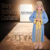 A2Z 4 Kids Girls Xmas Nativity Mary Costume - Mary Costume 3-5 view 3