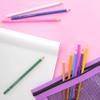 24 Bright Colored Pencils Vibrant Pre-Sharpened Drawing School Kids Coloring Art view 2