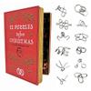 12 Puzzles Before Christmas Advent Calendar Book  Metal Disentanglement Puzzle Set, Brainteasers for Teens & Adults, Holiday Gift, Project Genius view 1