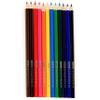 12 Bright Colored Pencils Pre-Sharpened Drawing School Kids Artist Coloring Gift view 2
