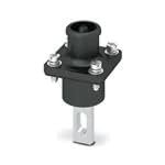 1155592, Power Connector, Male 1pos, Black, Conductor: 35-70mm2, 1500V 250A, ES-FT-BPC-B 35-70 BK