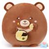 CozyWorld 12 Honey Bear Plush Pillow,Teddy Bear Plush Stuffed Animal Gifts for Girlfriend Kids,Ultra Soft Snacks Plush Toy,Brown Bear with Honey Pot view 1