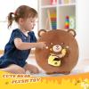 CozyWorld 12 Honey Bear Plush Pillow,Teddy Bear Plush Stuffed Animal Gifts for Girlfriend Kids,Ultra Soft Snacks Plush Toy,Brown Bear with Honey Pot view 4