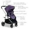 Britax Willow Grove SC Baby Travel System, Infant Car Seat and Stroller Combo with Alpine Base, ClickTight Technology, SafeWash, Pindot Iris view 3