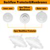 10pcs Pump Parts Set, 2pc Backflow Protector 2pcs Tubing 2pcs Membrane and 4pcs Duckbill Valves, Replacement Breast Pump Parts for Spectra S1/S2/9 Plus view 3