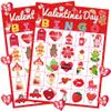 WEIEN Valentine's Day Bingo for Kids, Adults, 24 Players for Family/School Classroom Large Group, Party, Treats, School Classroom Group Games, Family Activity, Valentines Party Favors Supplies view 1