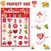 WEIEN Valentine's Day Bingo for Kids, Adults, 24 Players for Family/School Classroom Large Group, Party, Treats, School Classroom Group Games, Family Activity, Valentines Party Favors Supplies view 2