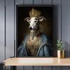 Whippet Royal Queen Jigsaw Puzzle 300/500/1000 Piece - Pet Royal Portrait Gift for Whippet Owner (1000pc (5075cm)) view 3