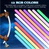 Lorsaberus Light Saber for Dueling 2 Packs Light Sabers for Kids with 12 RGB Colors 4 Sound Fonts Metal Hilt 2 in 1 Real Light Sabers Toys for Adult Christmas/Halloween Cosplay/Birthday Gifts view 2