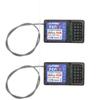 2PCS  DUMBORC P6FG 2.4G 6 Channel Gyro Inside Receiver for RC Car Boat Used for DUMBORC X4 X6 Transmitter view 1