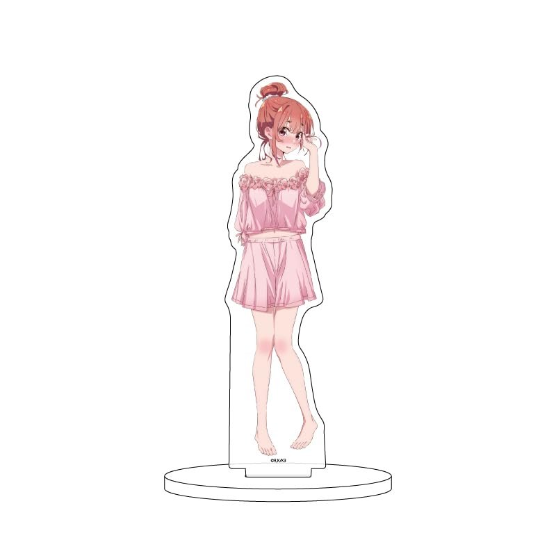 A3 TV Anime Girlfriend Borrow 25 Sumi Belly Button Ver. [Illustration Drawing] Character Acrylic Figure