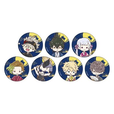 Black Clover The Magic Emperor's Sword 11 Moon Viewing Version (Graff Art Illustration) Can Badge Box of 7