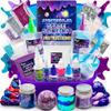 Bryte Slime Kit - Multicolor, Ages 8-12 - DIY Kit with Space Theme, Glow Dark, Cosmic Glitter Texture Add-Ins view 1