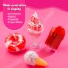 Bryte Froyo Candy Slime Kit, Make Your Own Ice Cream, Strawberry Donuts, Frozen Pink Vanilla Yogurt, and Popsicles, Fun Sensory DIY Birthday Gifts for Girls Kids Ages 7-12 yrs - Candy Slime for Kids view 2