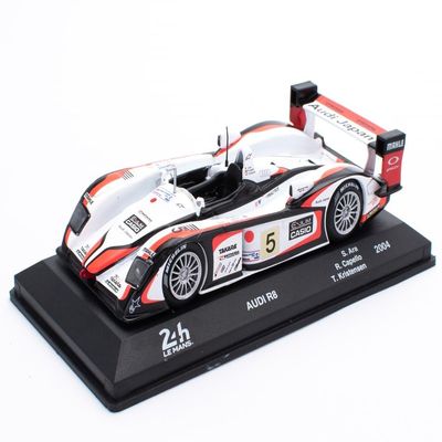 OPO 10 - 1/43 Miniature car Compatible with Audi R8 - Ara-Capello-Kristensen - 2004 - LE Mans LM007