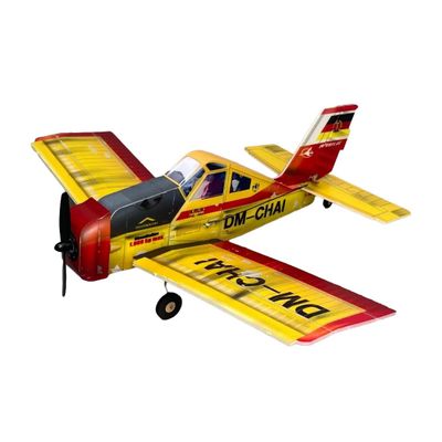 Luminda RC Plane, MinimumRC PZL-106, RC 2.4G 4 Channel RC Agricultural Aircraft with Dual-Engine and Brushed Motor, RC Airplanes Toy for Boys Girls Kids Beginners - KIT Version