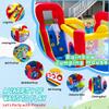 Hongcoral Bounce House, Inflatable Bounce Castle with Blower for Kids, Blow Up Jumping Bouncer with Slide, Climbing Wall, Obstacles, Trampoline, Ball Pit Pool for Indoor Outdoor view 3