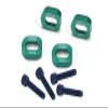 Aluminium 7075 Fixing Motor Base Reinforcement for Traxxas 1:5 X Maxx 6S / X Maxx 8S / XRT 8S / 1:6 Sand Car 8S Upgrades - Green view 1