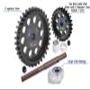 40Cr Carbon Steel M1.5 Spur Gear 33T + Motor Gear 25T for 1:5 Traxxas X Maxx 6S / X Maxx 8S / XRT 8S Monster Truck Upgrades view 2