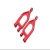 Aluminum 7075 Front Upper Suspension Arms for Arrma 1/10 Gorgon 4X2 Mega 550 Brushed Monster Truck-ARA3230 Upgrade Parts - Red view 1